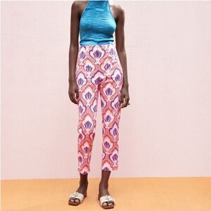 Zara Slim Fit High Rise Ankle Pants